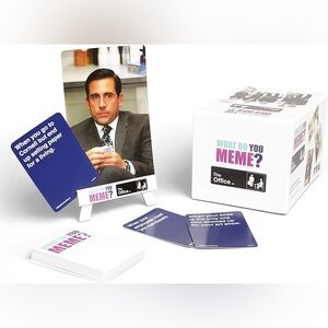 What Do You Meme? The Office Card Game - Blue and White BRAND NEW